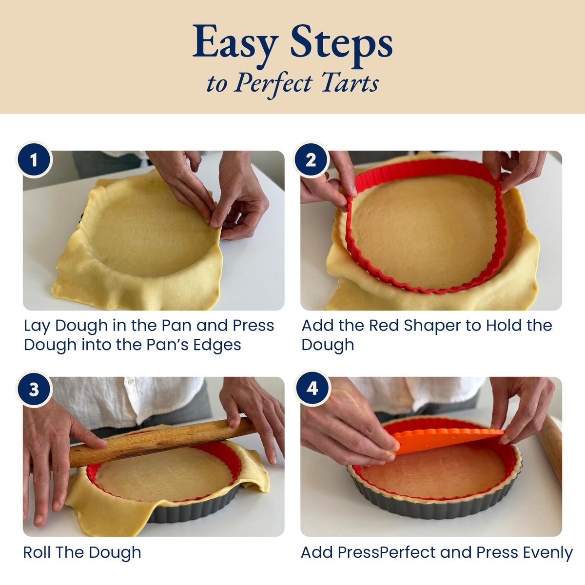 Patz&Patz silicone pie weight replaces beads for stable crusts