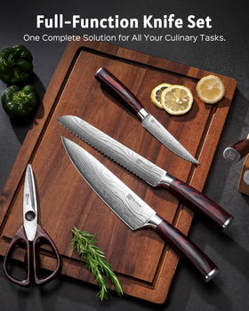 PAUDIN kitchen scissors for precise trimming and snipping.
