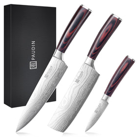 PAUDIN 8-inch chef knife blade for precise slicing in busy kitchens