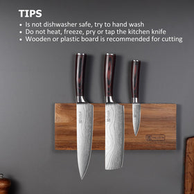 PAUDIN kitchen knife set ready for home use or professional
