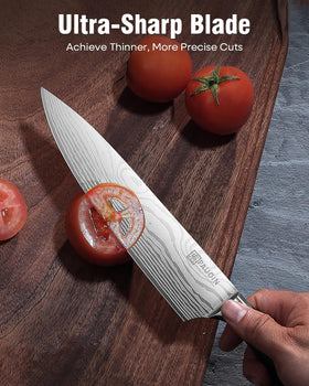 PAUDIN knife set paring knife perfect for detail work.