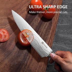 PAUDIN 7-inch nakiri focused on sharp vegetable slicing