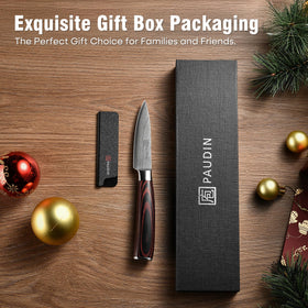 PAUDIN paring knife ready for everyday kitchen tasks and detail work.