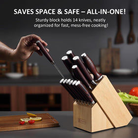 PAUDIN sharpening stick for easy blade maintenance.