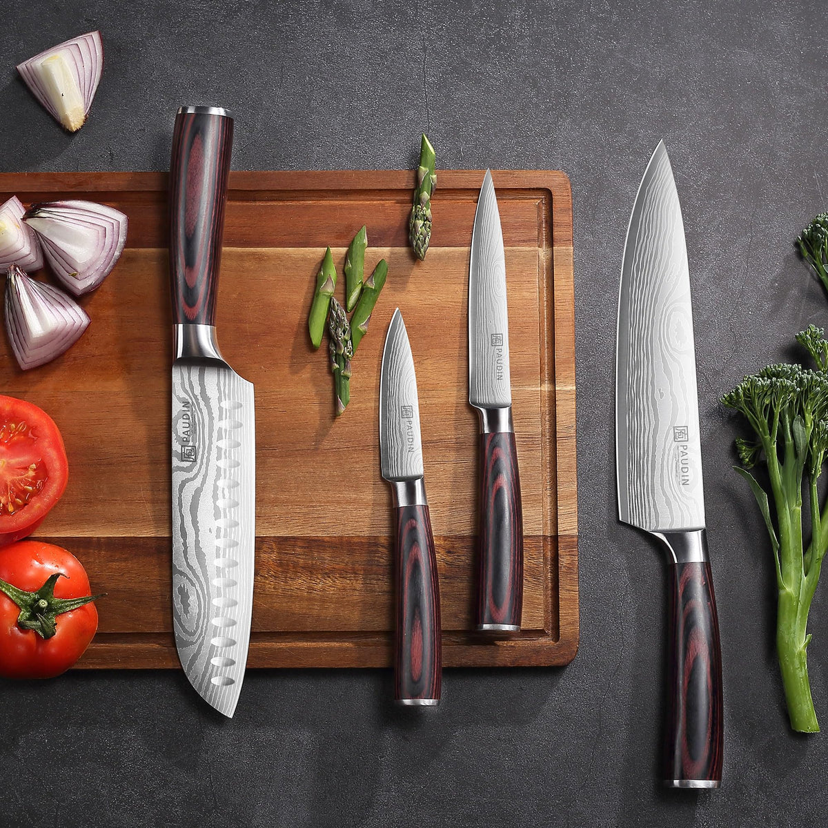 PAUDIN 5-inch utility knife for small tasks and trimming