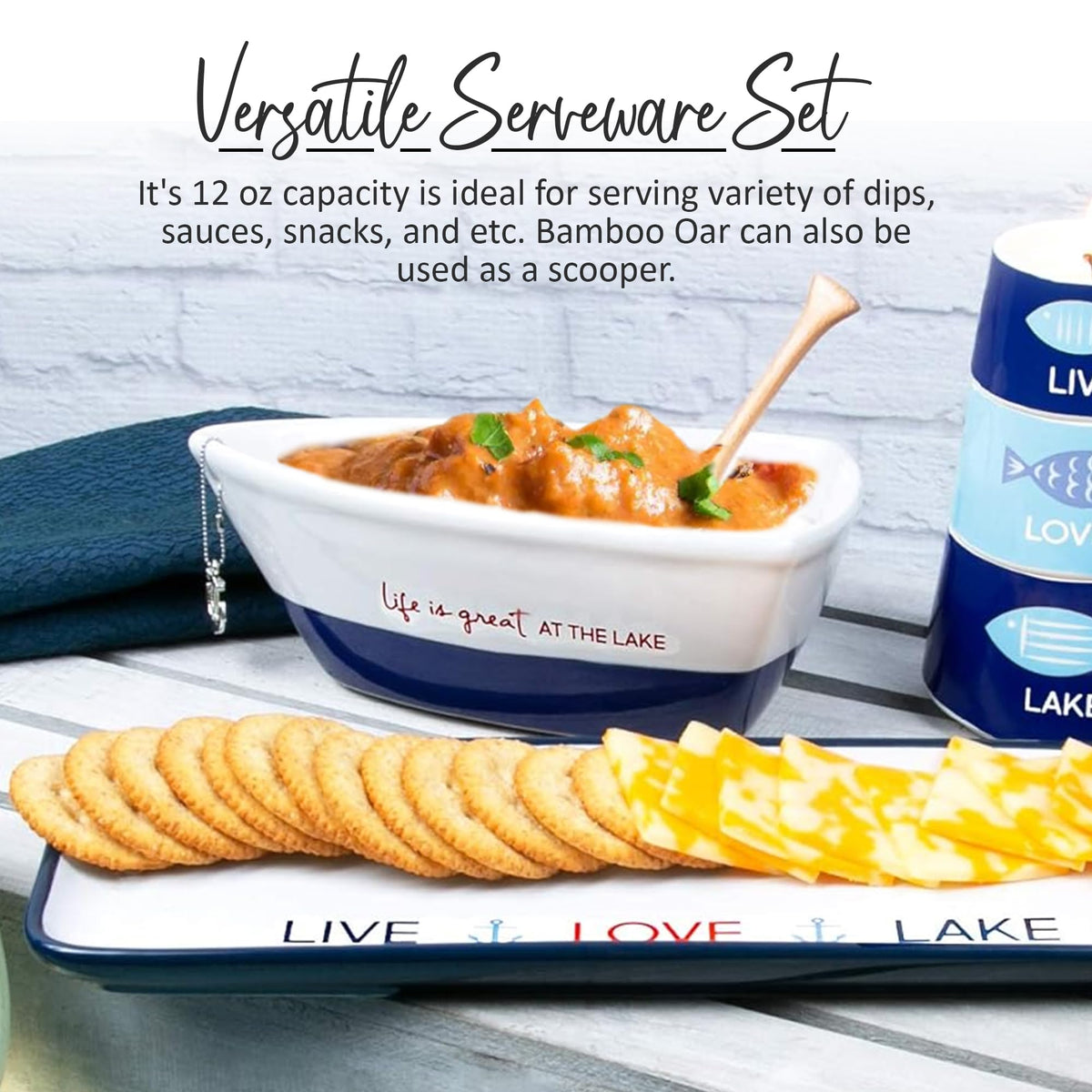 Lake-themed packaging by Pavilion Gift Company, ready for gifting.