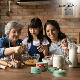 Pavilion Live Simply teal cups are microwave and dishwasher safe for everyday use