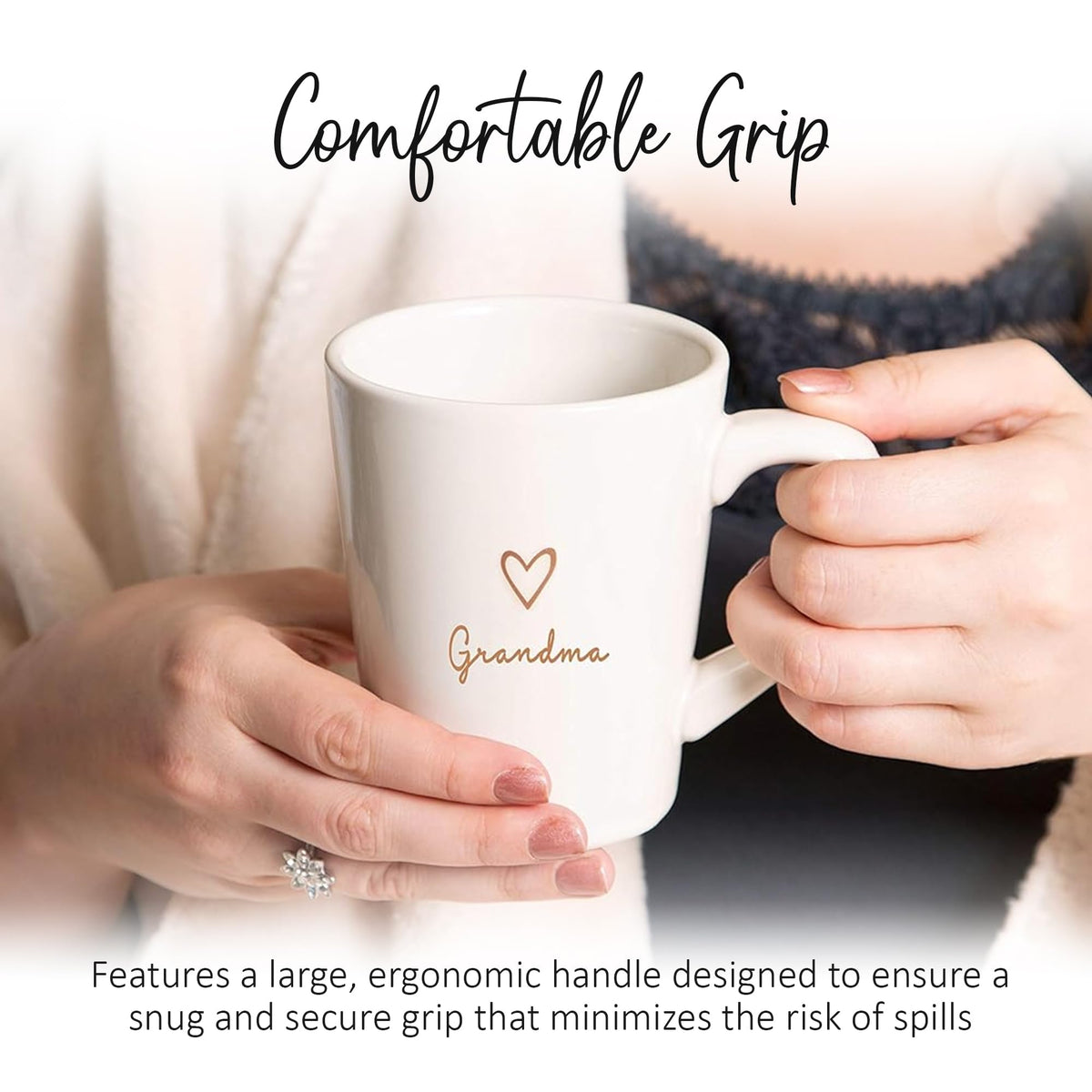 Pavilion microwave and dishwasher-safe mug ideal for quick routines
