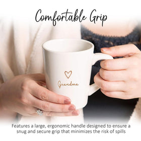 Pavilion microwave and dishwasher-safe mug ideal for quick routines
