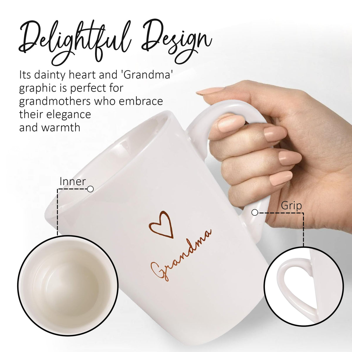 Pavilion stoneware mug close-up showing durable glaze for daily use