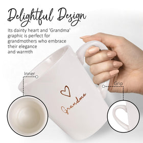 Pavilion stoneware mug close-up showing durable glaze for daily use