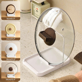 PAVSTINE compact space-saving rack frees up cabinet and countertop space.