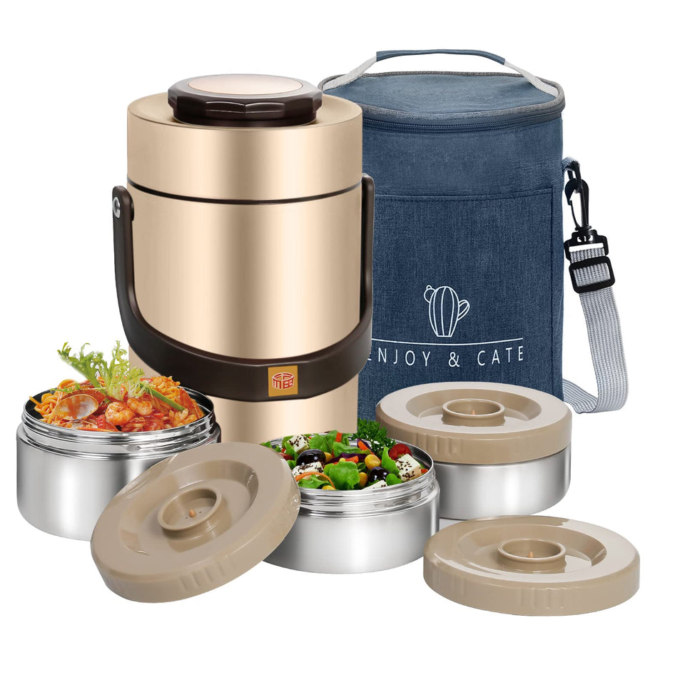 Pawovdeq 67oz insulated jar with wide mouth for hot meals.