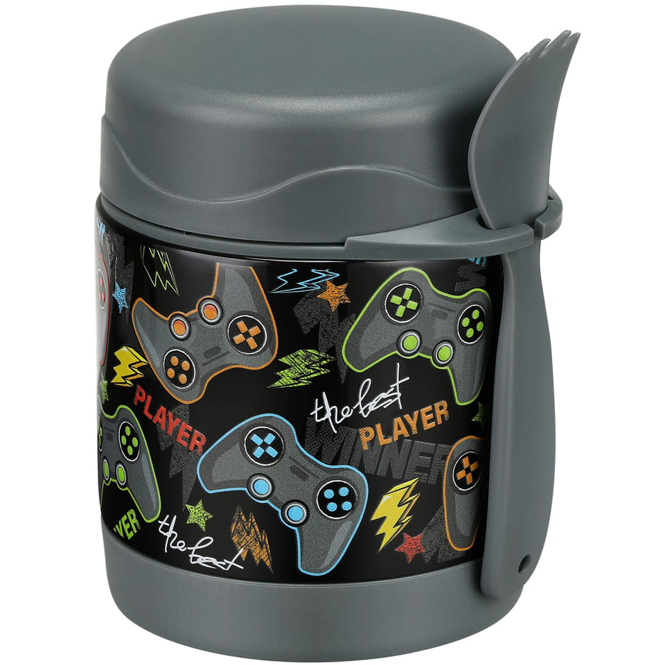 Pawtong 10oz soup thermo for kids with compact design for school lunches.