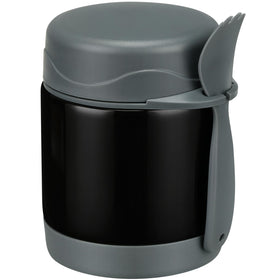 Pawtong 10oz soup thermo with wide mouth for easy filling and cleaning.
