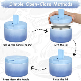 Pawtong jar shows leakproof gasket to prevent spills in bags.