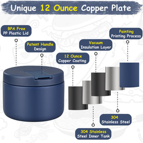 Pawtong compact lunch container fits backpacks and daycare bags.