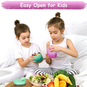 Pawtong compact, lightweight lunch container fits bags for lunches and outings.
