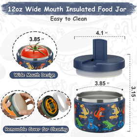 Pawtong insulated stainless interior preserves temperature and flavor.