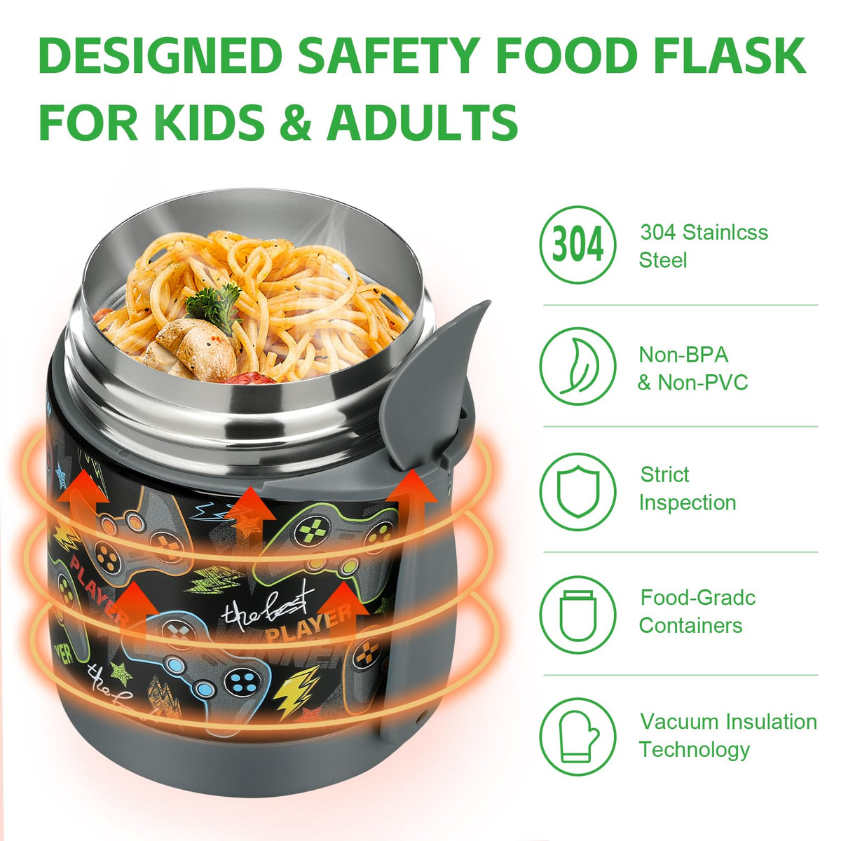 Pawtong leak-proof lunch jar prevents spills in bags.