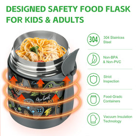 Pawtong leak-proof lunch jar prevents spills in bags.