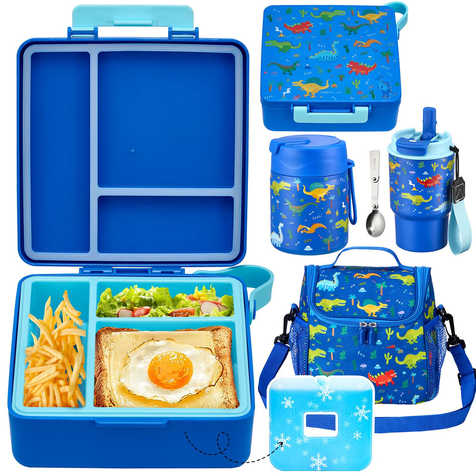 Pawtong lunch box set overview for on-the-go meals.