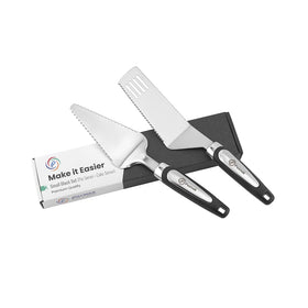 PAXNOK pie server with black finish, ideal for slicing and serving pies
