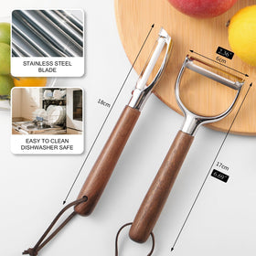 Payaoo stainless steel blade close-up highlighting rust-resistant durability.