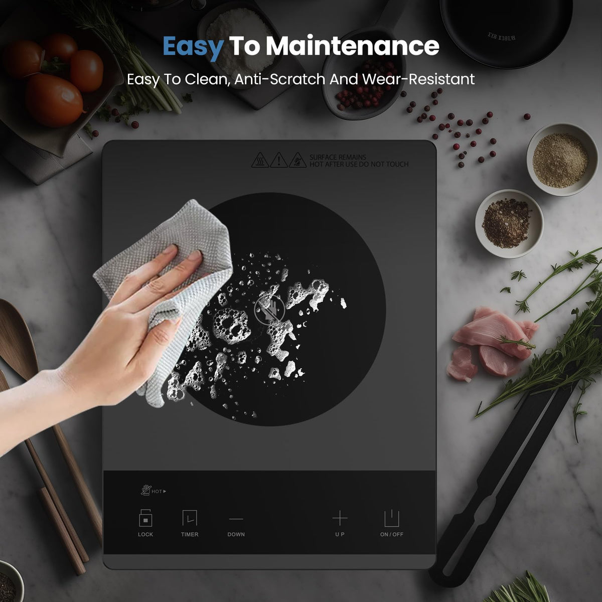 PAYISHO portable kitchen setup highlights its lightweight, space-saving profile.