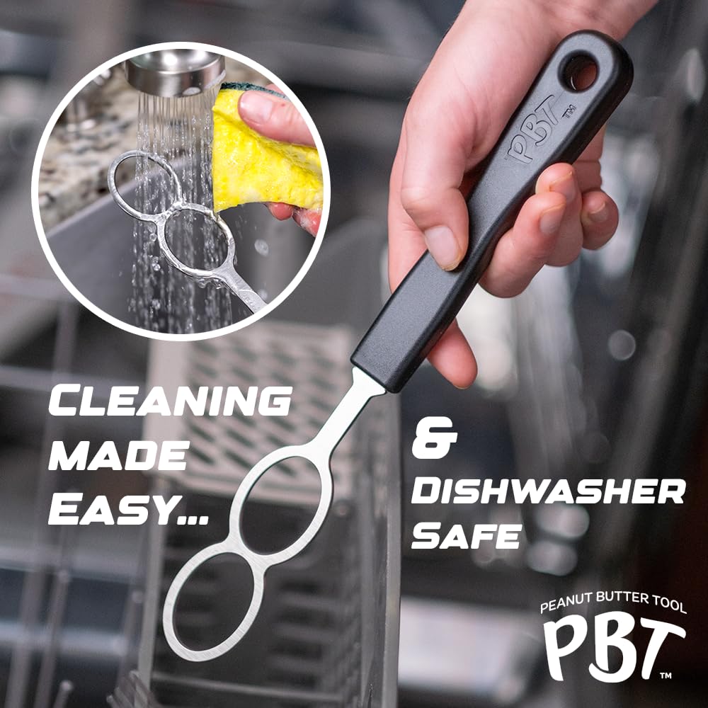 PBT no-mess design minimizes splashes during mixing.