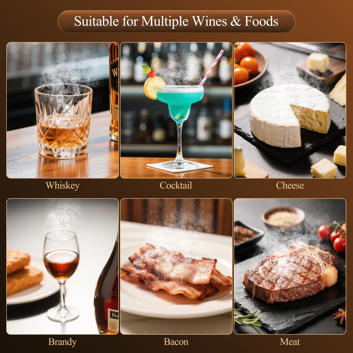 PDQROG whiskey stones keep drinks cold without dilution.