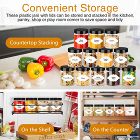 PeacePeo dry food jar suitable for flour, snacks, or spices.
