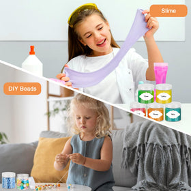 PeacePeo 48-pack includes stickers and marker for labeling.