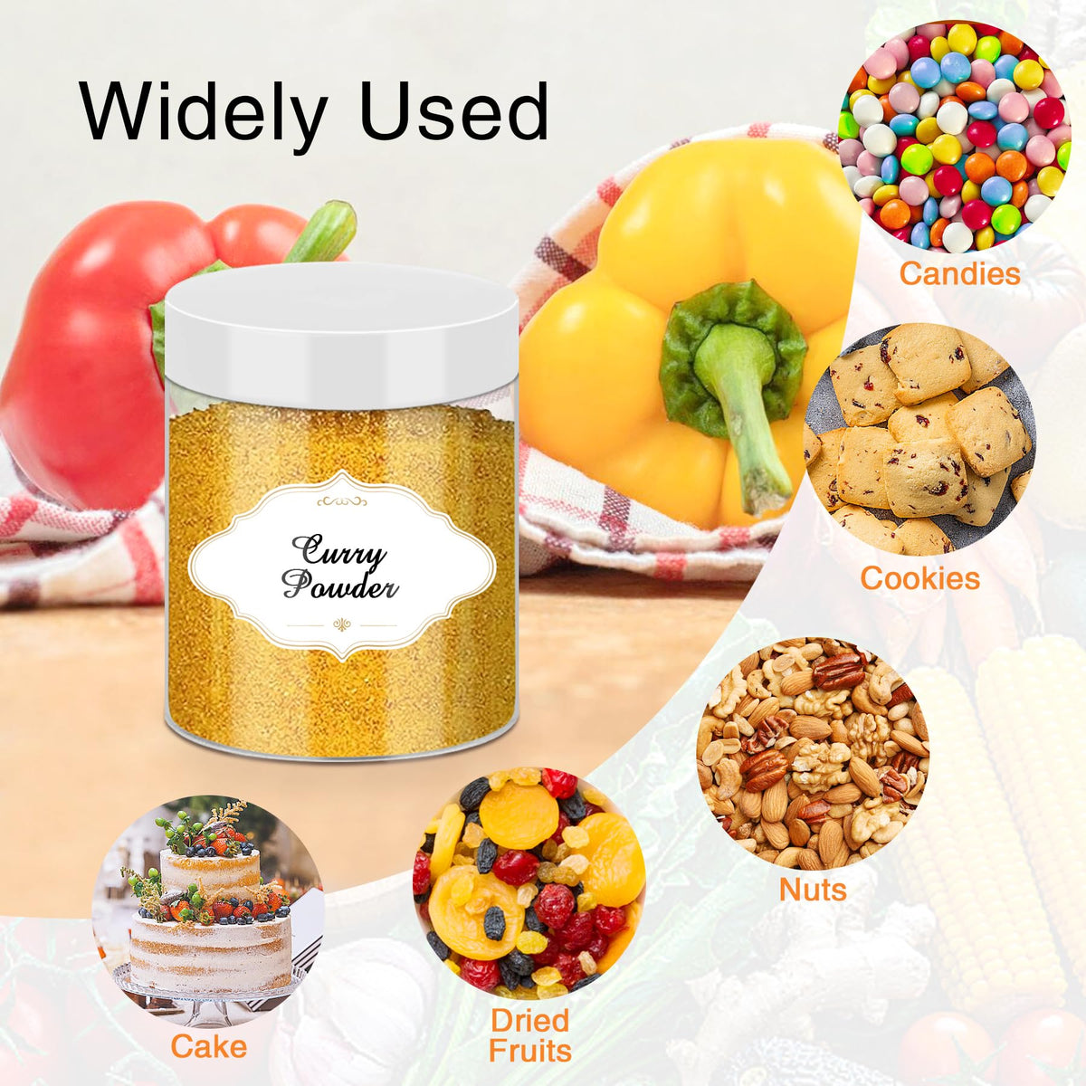 PeacePeo wide-mouth 8 oz jar for easy filling and pouring of contents.