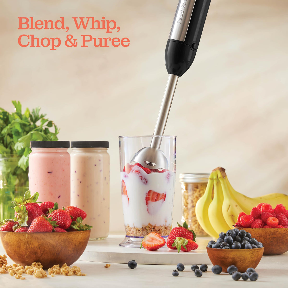 Peach Street ideal for gentle baby food prep and purees.