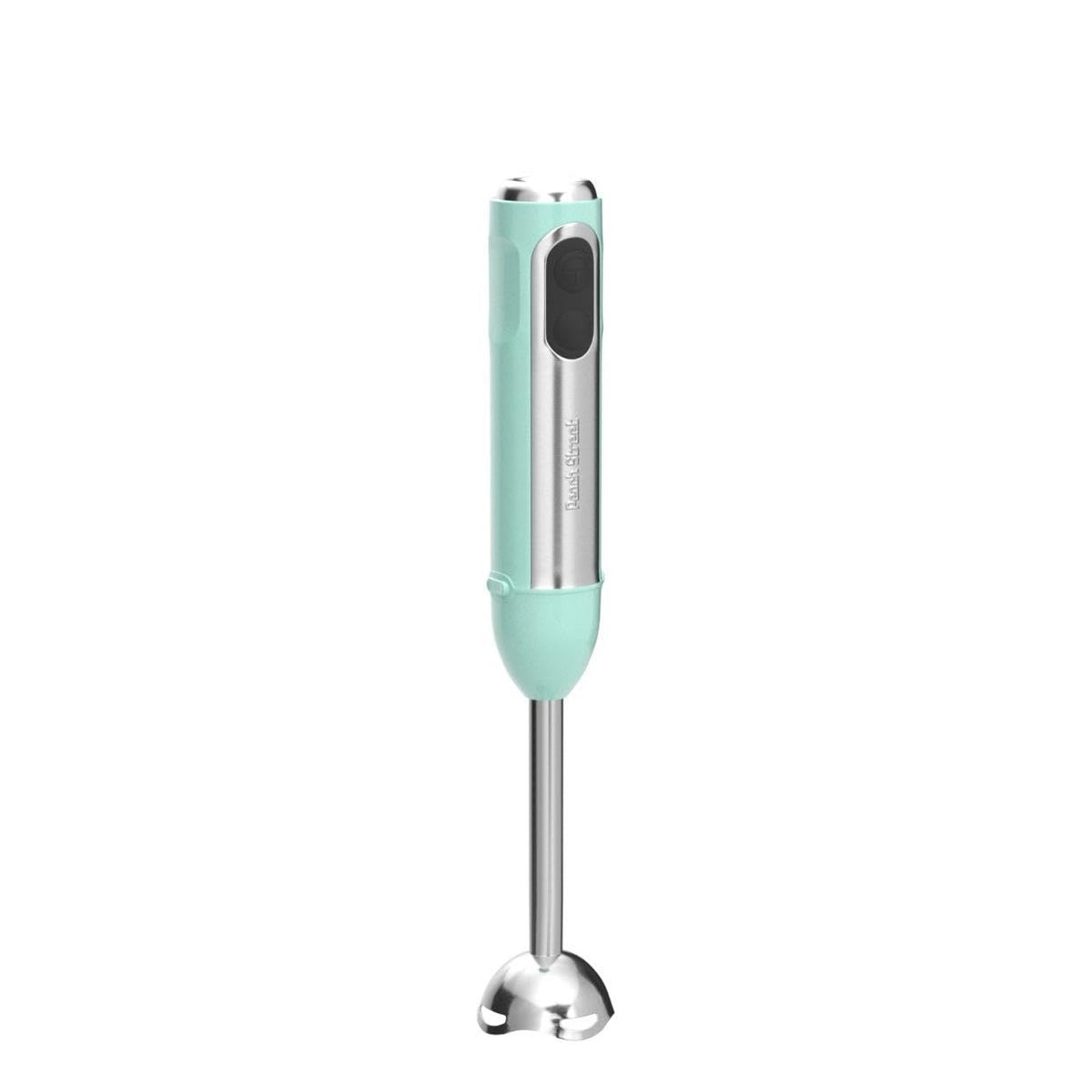 Peach Street Ergonomic handle provides steady blending in pots.
