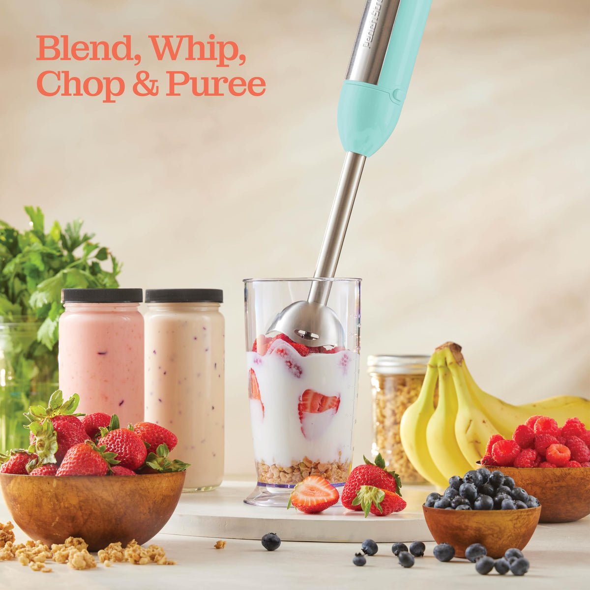 Peach Street 500W power handles tough ingredients with ease.