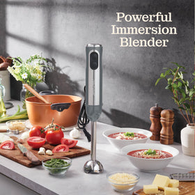 Peach Street Immersion Blender turbo boost activated for tougher ingredients