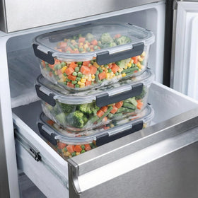 Peaktent compact set helps organize bulk ingredients in kitchens.