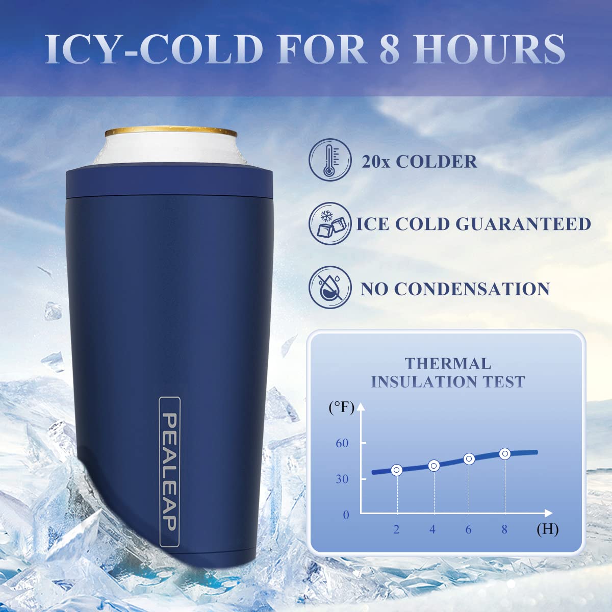 Pealeap ergonomic-hold-design demonstrates easy grip for all-day sipping