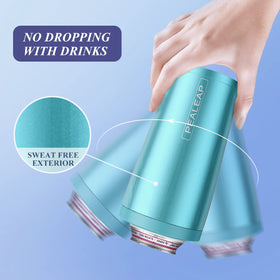 PEALEAP sweat-free exterior with rubber base prevents slips