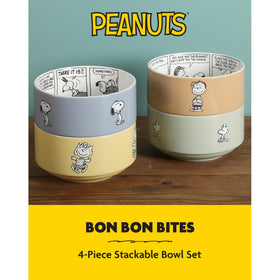 Peanuts Charlie Brown Woodstock bowls exterior design brightens kitchen dining