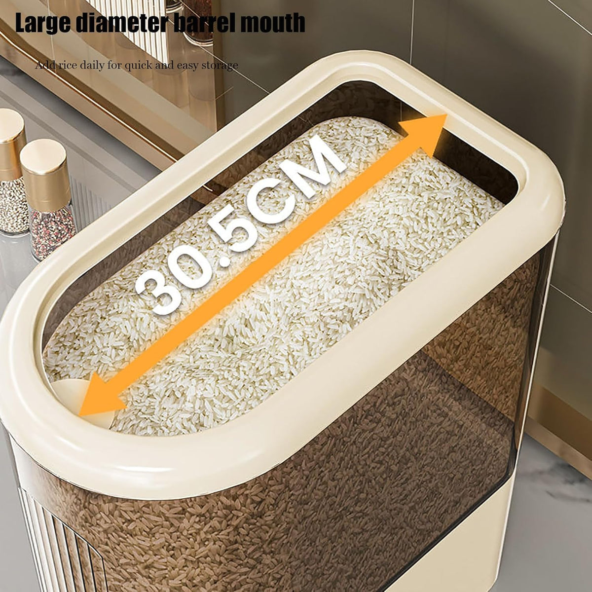 Peaoop removable top cover with sealing ring preserves freshness