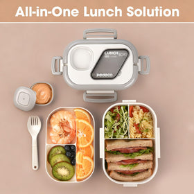 PEDECO portable sauce pod and utensils for ready-to-use meals