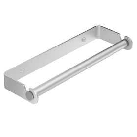 PEDORUBY under cabinet paper towel holder in action for easy access