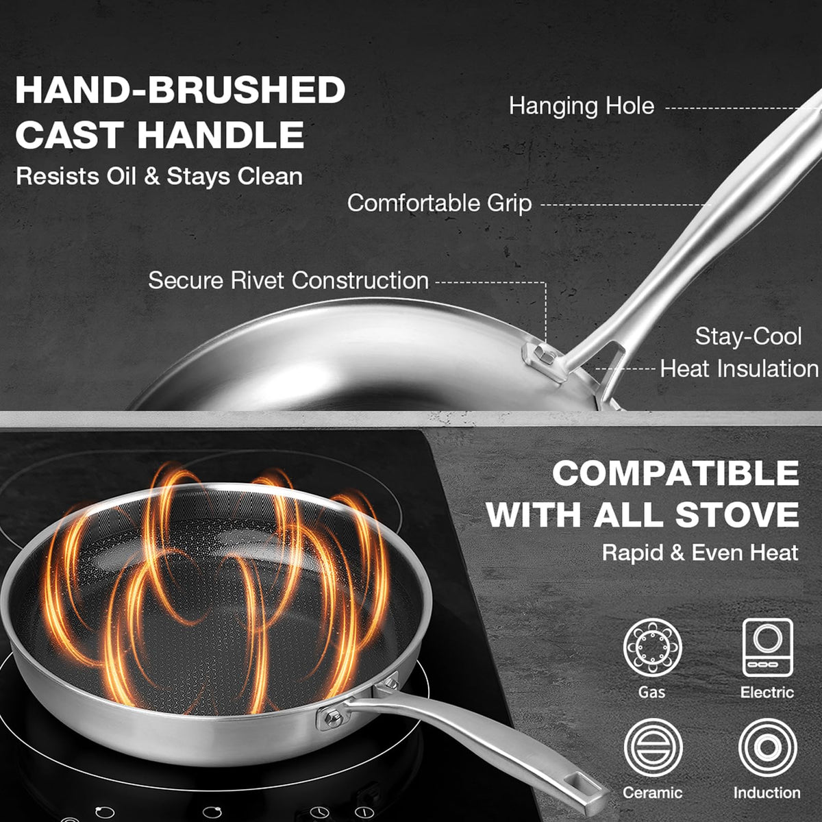 Dishwasher-safe PekGema pan for simple cleanup