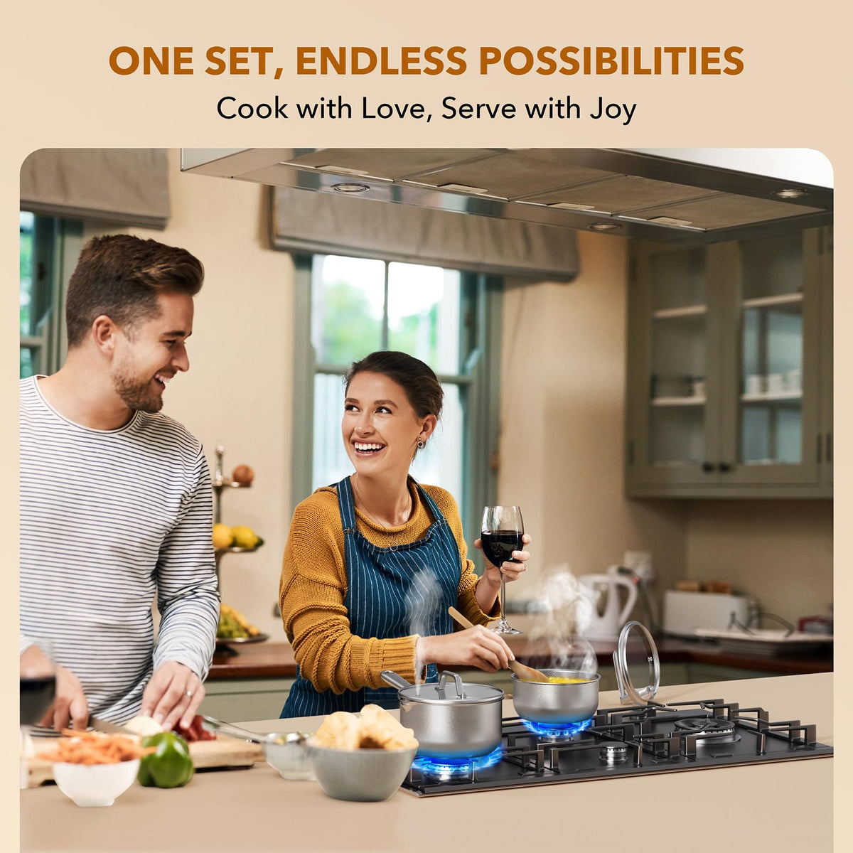 PekGema 3qt compact storage-friendly lid helps save space