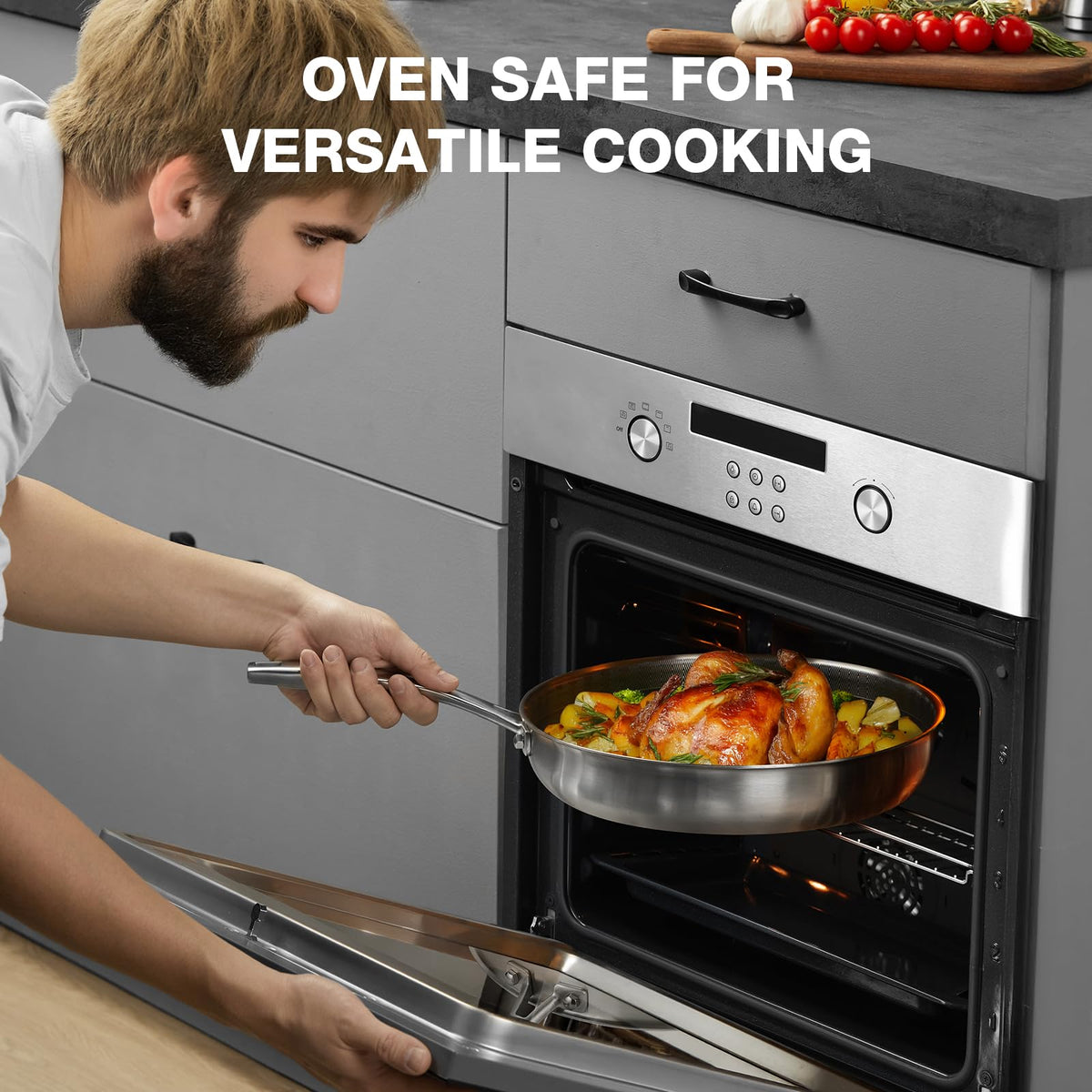 Stay-cool PekGema handle design for comfortable control