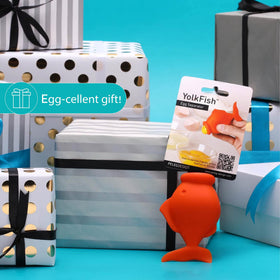 Peleg Design egg separator is ideal for baking prep and breakfast tasks.