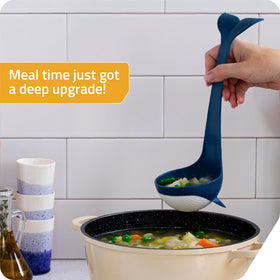 A unique gift idea: Peleg Design Souper Tail Ladle for creative cooks.